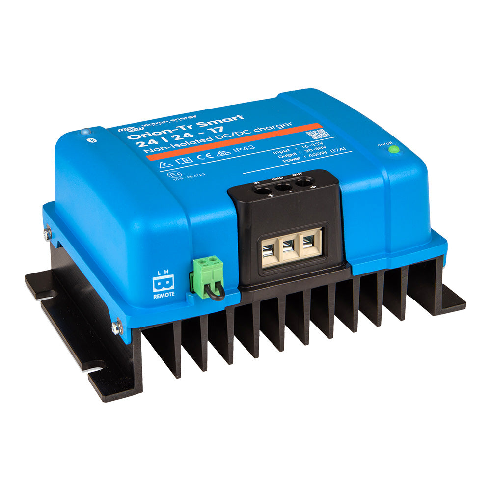 Victron OrionTR Smart NonIsolated DCDC Converter 24 VDC to 24 VDC 400W 17AMP ORI242440140