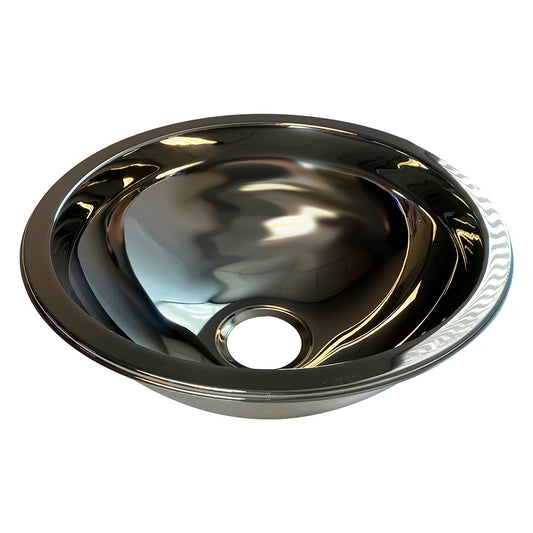 Scandvik SS Basin Sink 115 x 5 Mirror Finish 10201