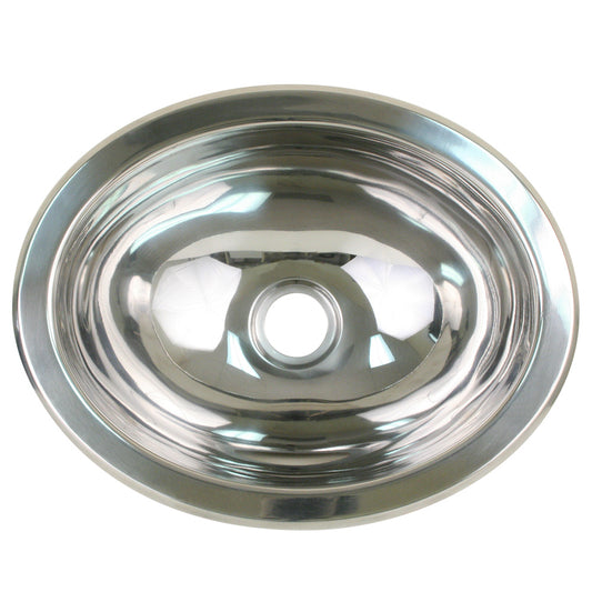 Scandvik Polished SS Oval Sink 1325 x 105 10280