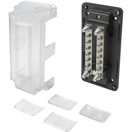 SeaDog Dual Buss Bar wCover 12 Terminals 4266933