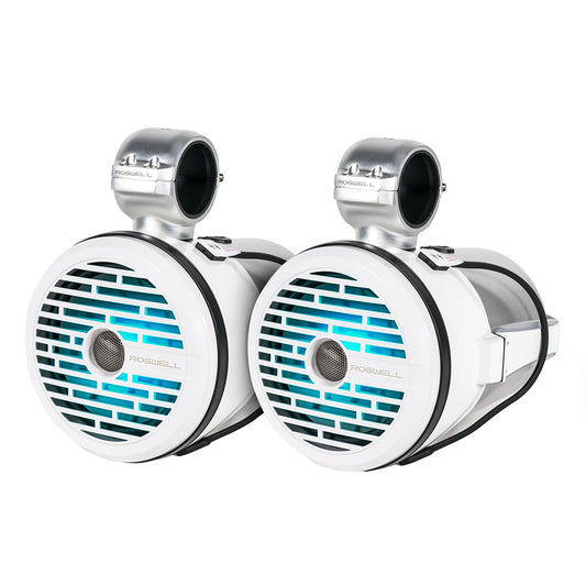 Roswell R1 8 Tower Speakers White 100W RMS 200W Peak Power C9201710