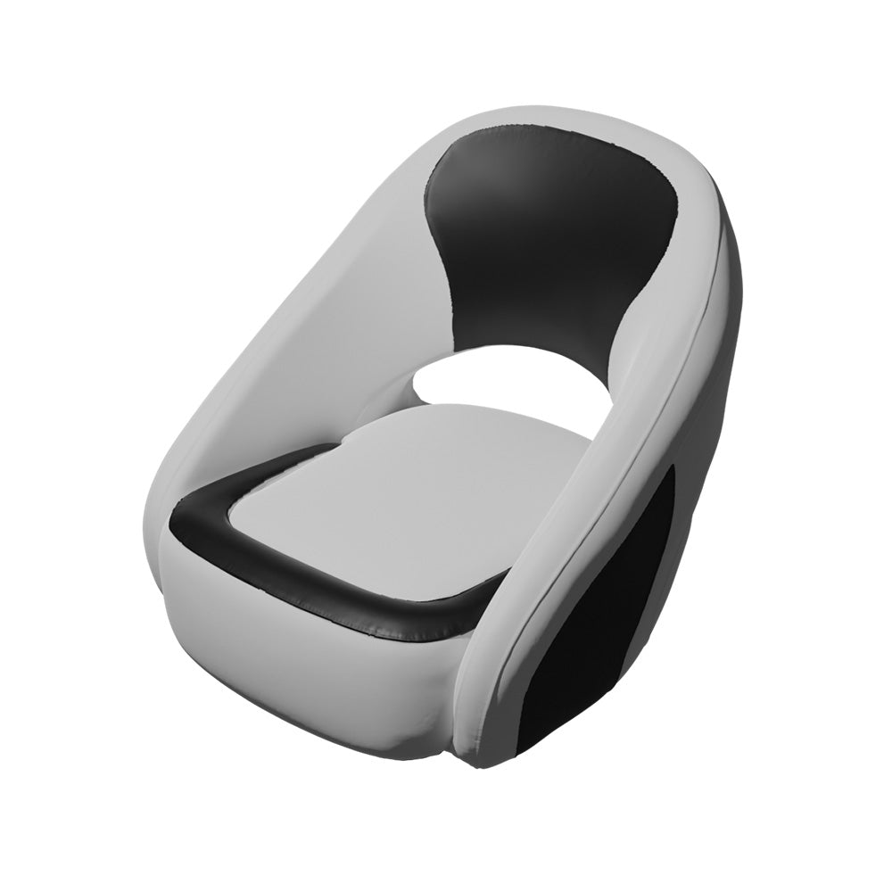 TACO Caladesi Smooth Bucket Seat GreyBlack BA225GRYBLK