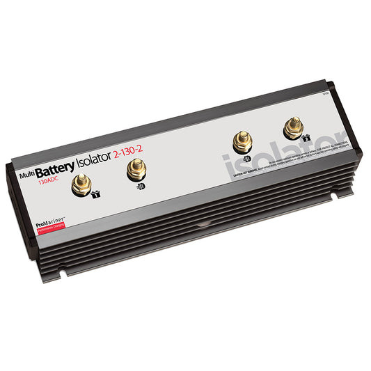 ProMariner Battery Isolator 130 AMP 2 Alternator 2 Battery 12132