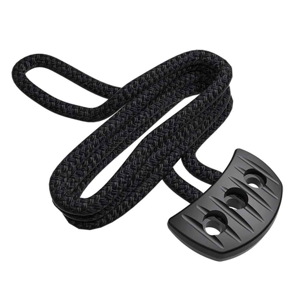 Snubber PULL wRope Black S51390