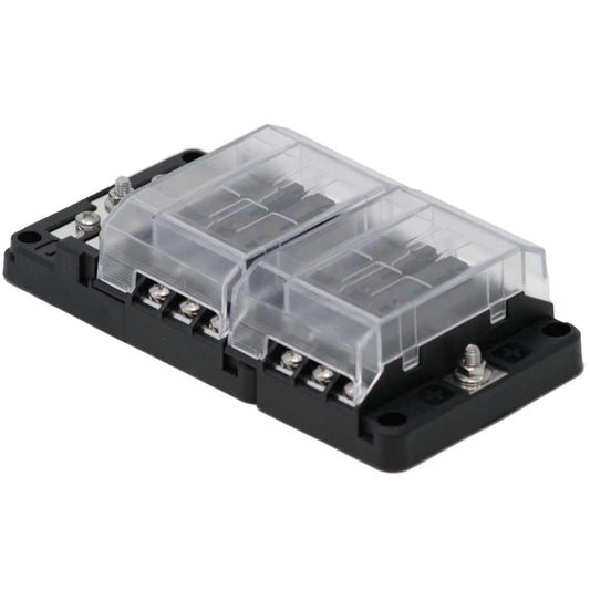 Egis RT Fuse Block 12 Position wGround LED Indication 8026