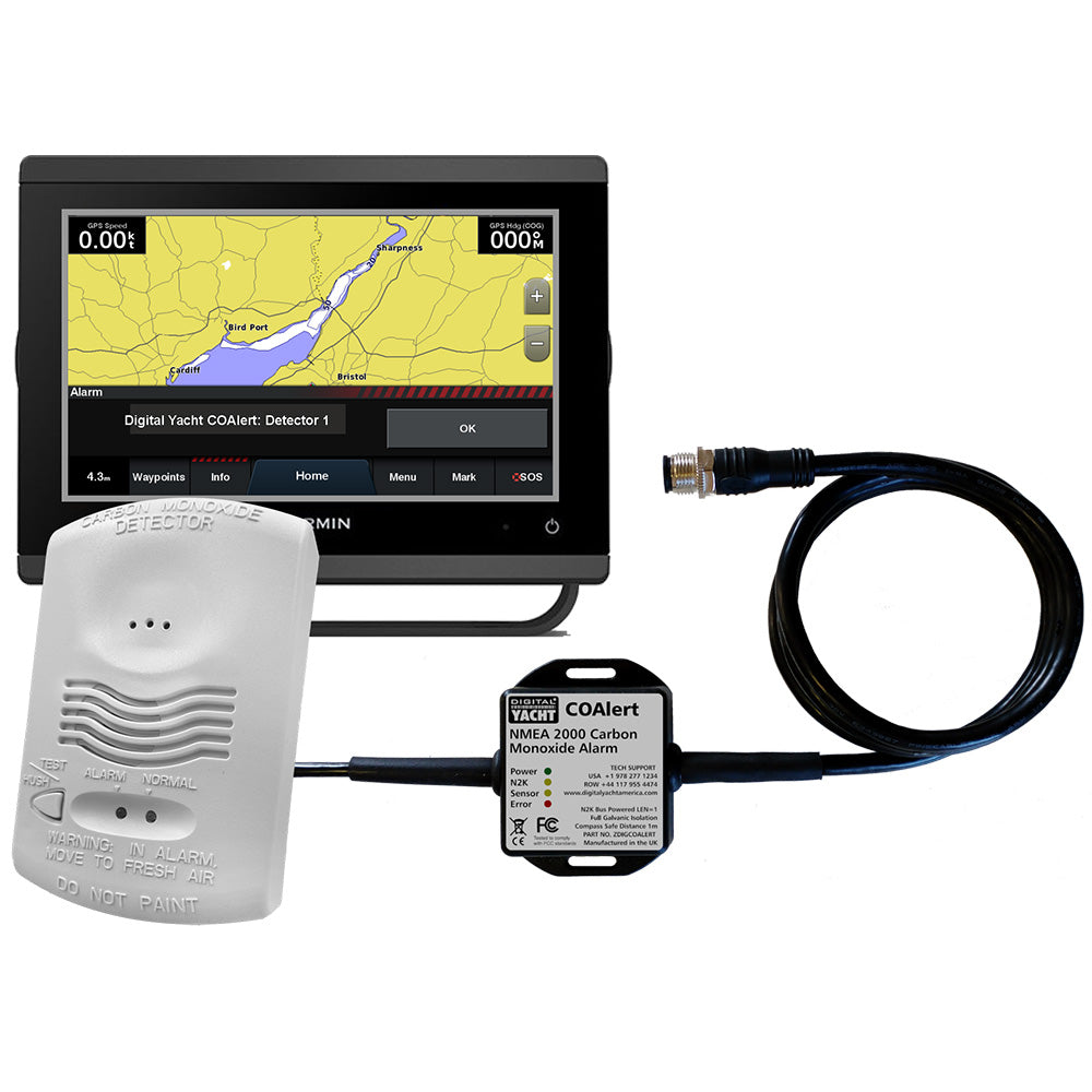 Digital Yacht CO Alert Carbon Monoxide Alarm wNMEA 2000 ZDIGCOALERT