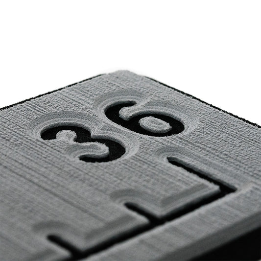 SeaDek 36 Routed Ruler 6mm Brushed Texture Storm GreyBlack 5358380066