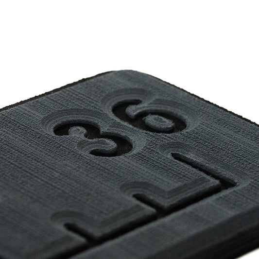 SeaDek 36 Routed Ruler 6mm Brushed Texture Dark GreyBlack 5358380067