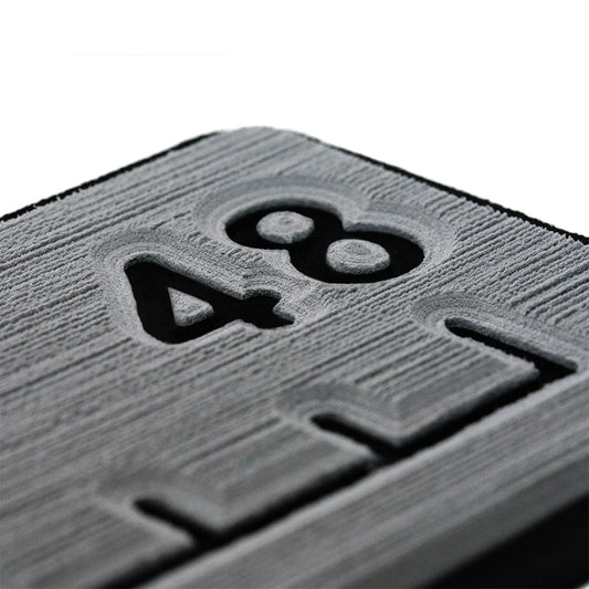 SeaDek 48 Routed Ruler 6mm Brushed Texture Storm GreyBlack 5358480066