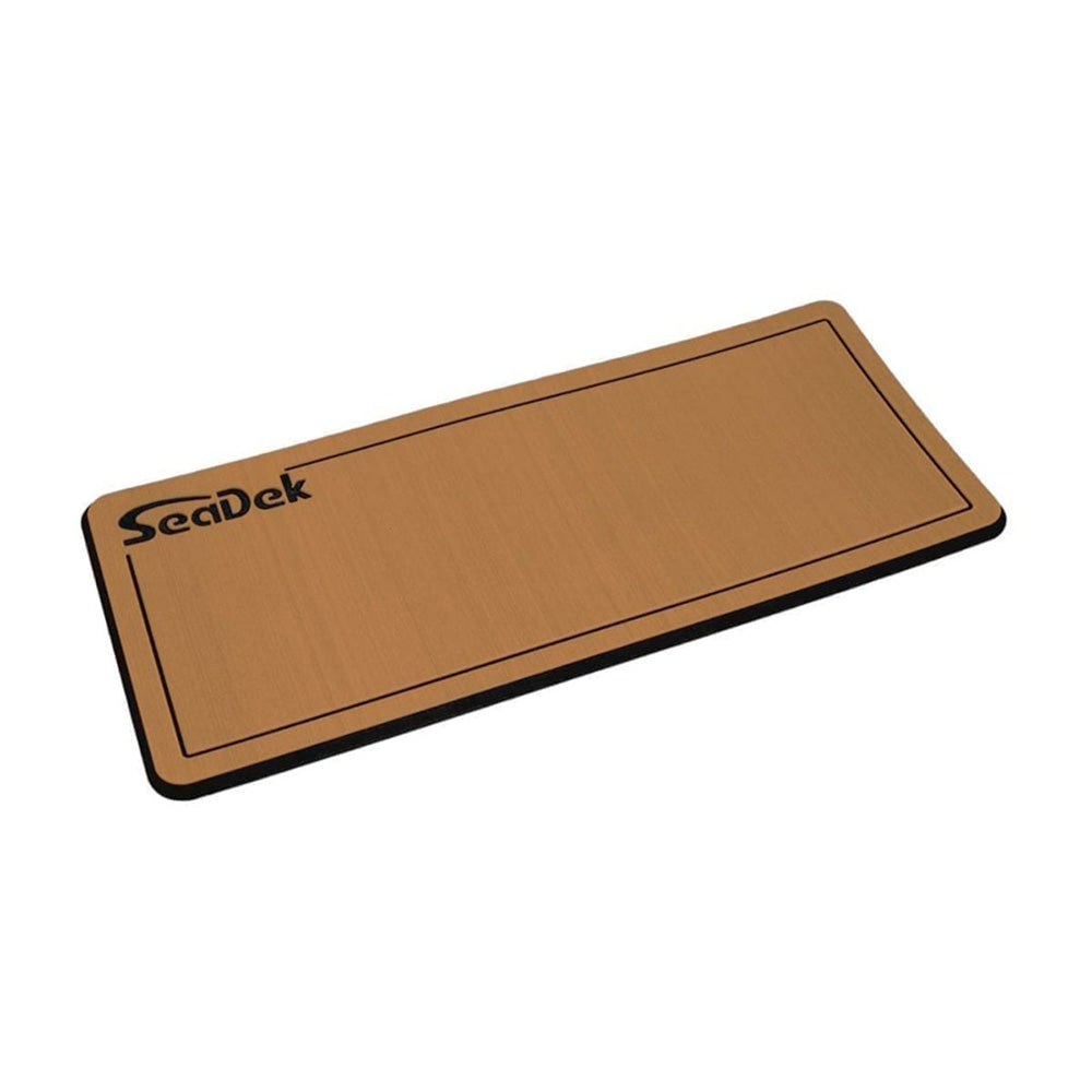 SeaDek 16 x 39 20mm Dual Density Large Helm Pad wSeaDek Logo Brushed Texture MochaBlack 4064mm x 9906mm x 20mm