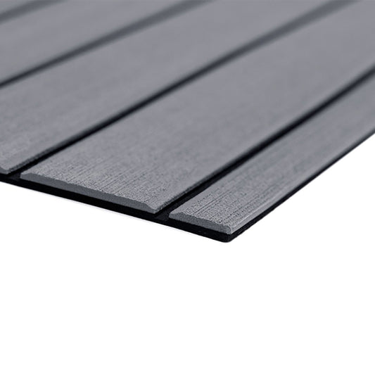 SeaDek 40 x 80 6mm Teak Full Sheet Brushed Texture Storm GreyBlack 1016mm x 2032mm x 6mm 3227980066