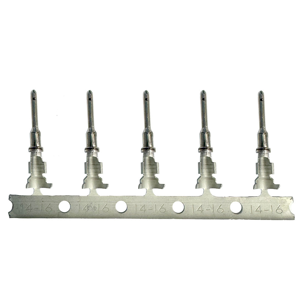 Pacer Deutsch Stamped Formed Contacts f1418 AWG Wire Pin Cavity Style 100 Pack T14DTP100