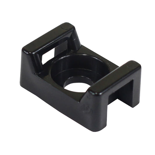 Pacer Screw Down Cable Tie Mount 8 Screw Mount Method Black 100 Pack CTM2S8BK100