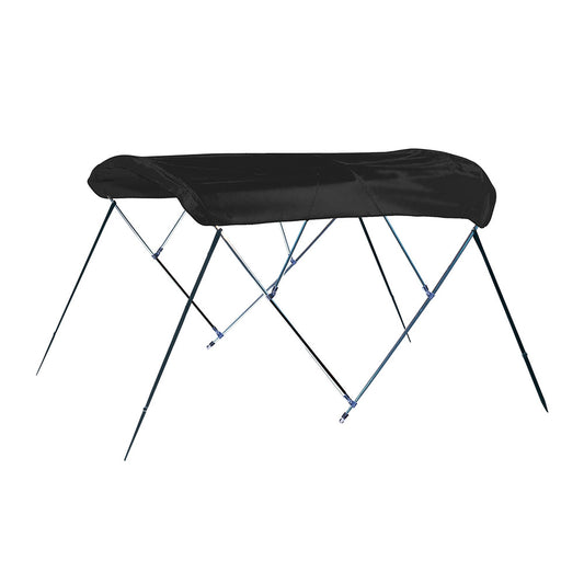 Carver 3 Bow 4681U Bimini Top wBoot Black Acrylic A4681UB02