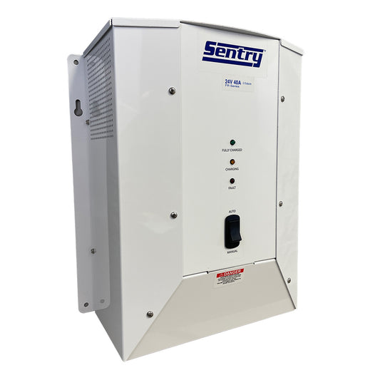Sentry Marine Battery Charger 115230V Input 24VDC 40A 3Bank SFR24403X