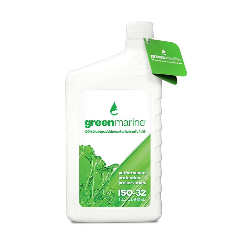 PowerPole Green Marine ISO32 Hydraulic Fluid 1 qt GMISO32QTF