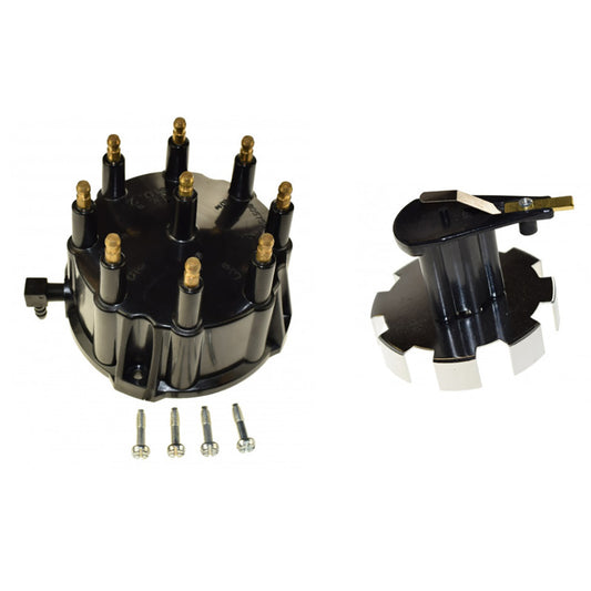 Regitar USA Distributor Cap fGM V8 Engines wThunderbolt IV V HEI Ignitions RMR001