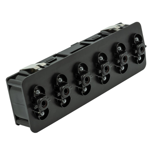Maretron VMM6 Contura Series Digital Switch Module 6 Rocker No Actuators wRight Switch 3Position Blue LEDs A38016