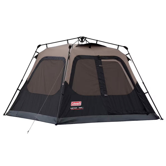 Coleman 4Person Cabin Camping Tent wInstant Setup Black 2206916