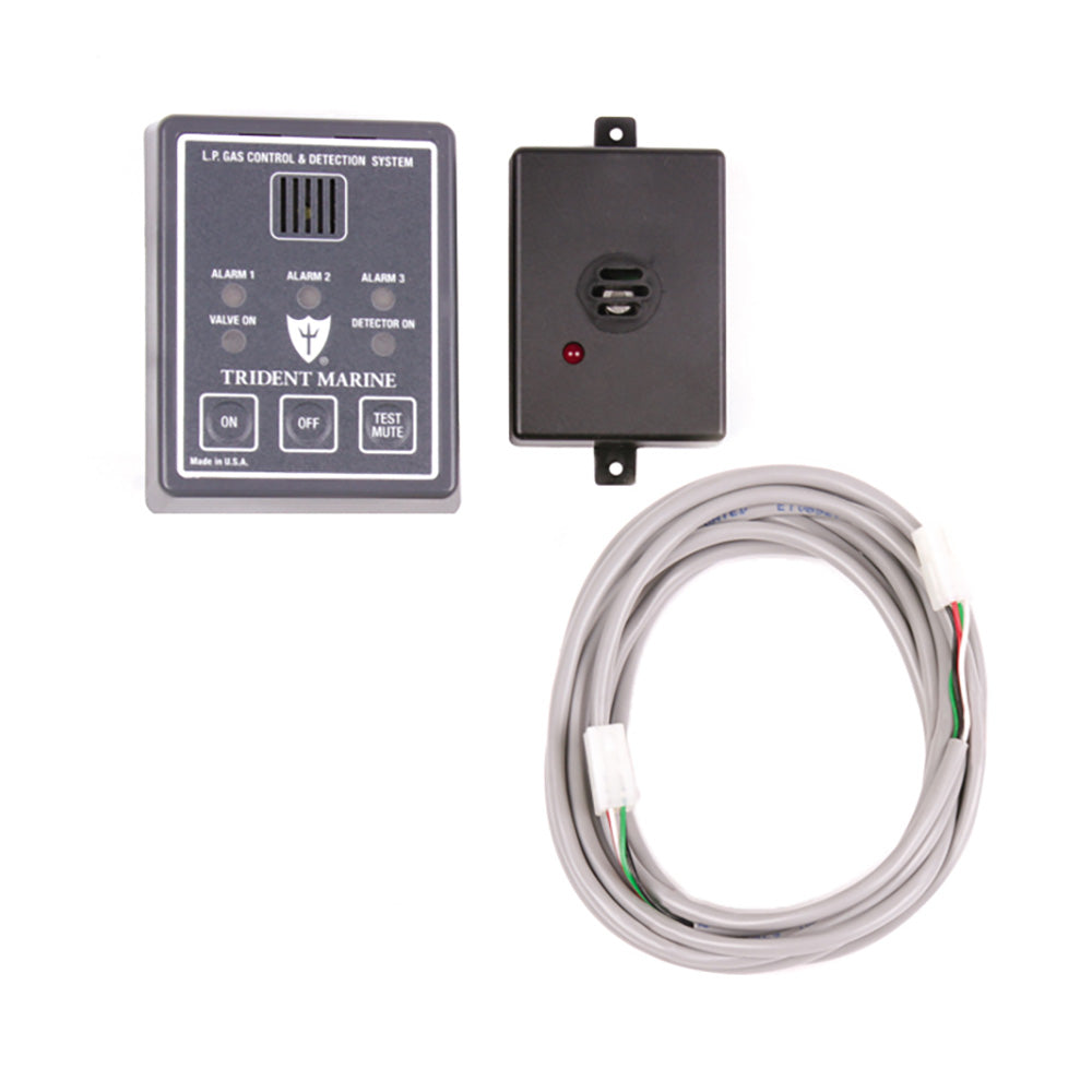 Trident Marine 1224V Full Detection Panel wGas Detector 10 Quick Cable Solenoid Not Included 13007760