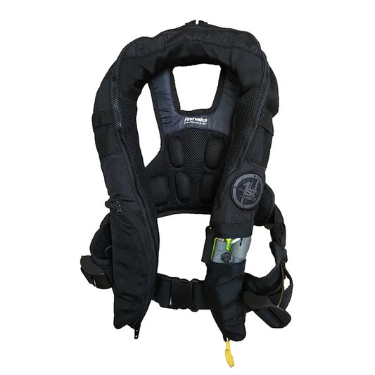 First Watch AutoManual Convertible 38G Inflatable PFD Black FW40PROAMBK