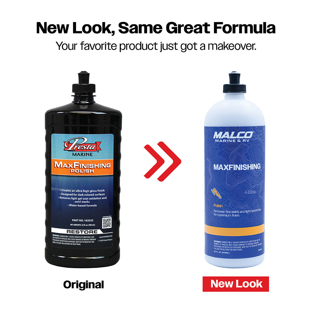 Malco MaxFinishing Polish 32oz 163532