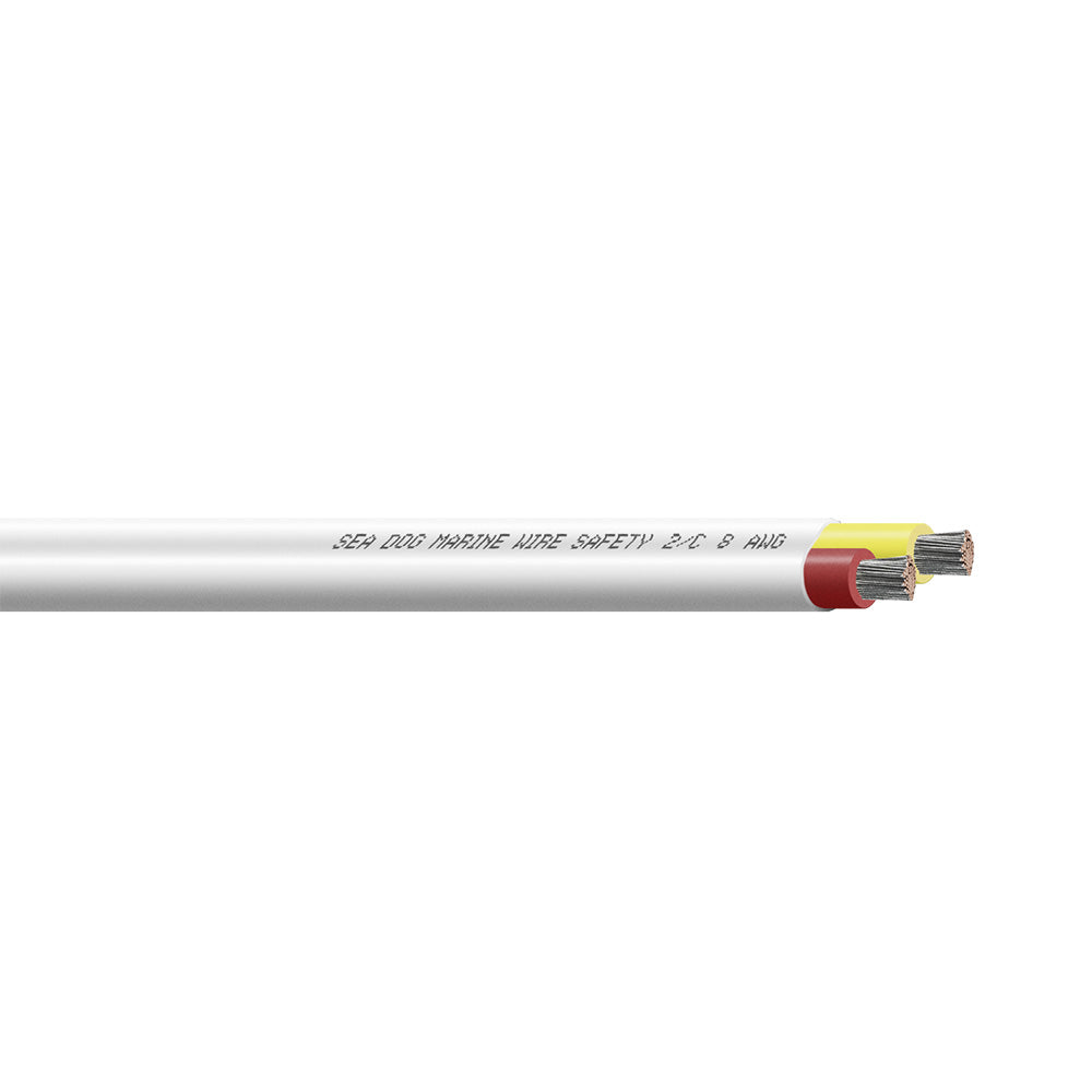 SeaDog 82 AWG Flat Duplex Safety Wire RedYellow 50 8008221