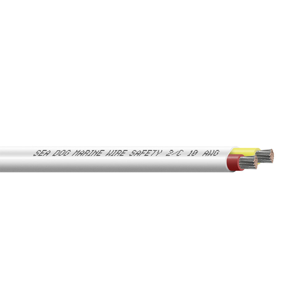 SeaDog 102 AWG Duplex Safety Wire RedYellow 250 8010224