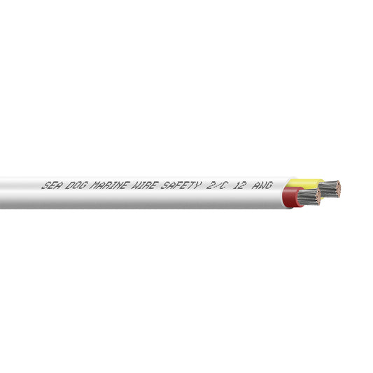 SeaDog 122 AWG Flat Duplex Safety Wire RedYellow 100 8012222