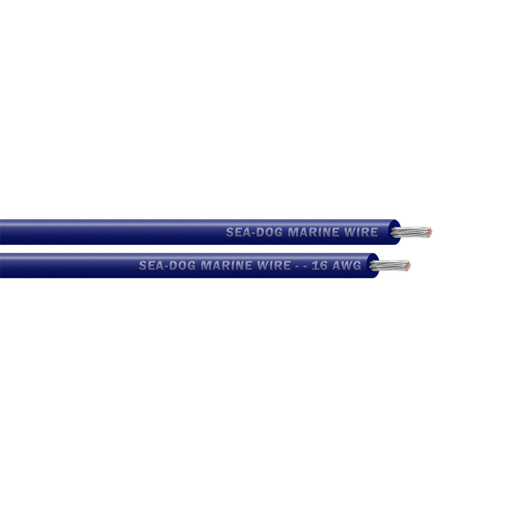 SeaDog 16 AWG Dark Blue Primary Wire 500 8016067