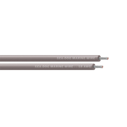 SeaDog 18 AWG Grey Primary Wire 25 8018110