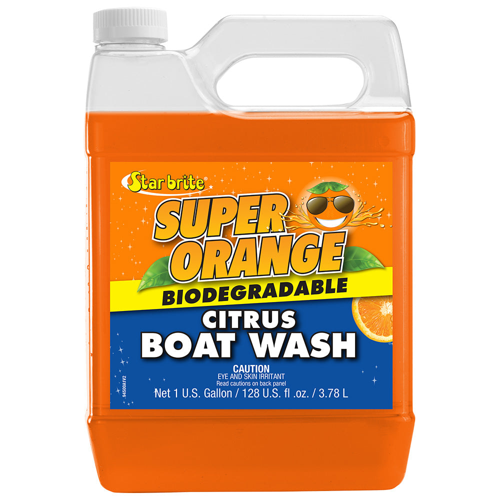 Star brite Super Orange Citrus Boat Wash Concentrate 1 Gallon 94500