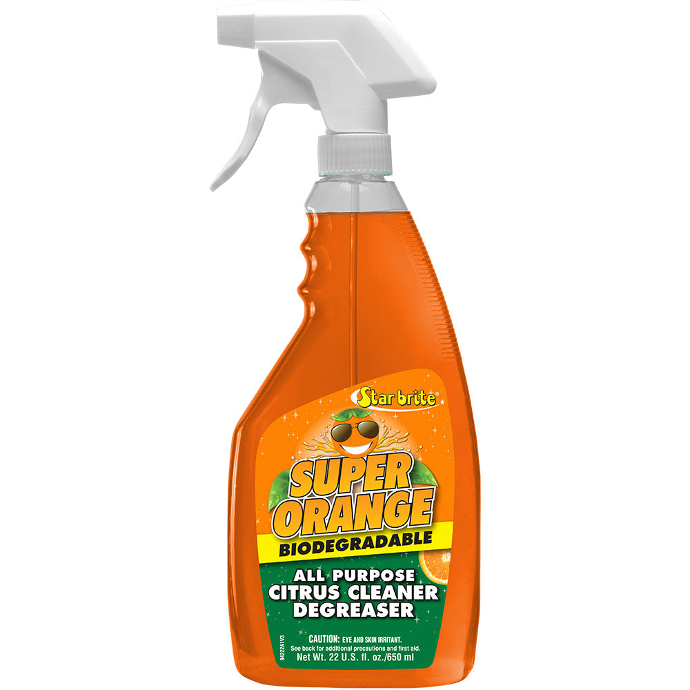 Star brite Super Orange All Purpose Citrus Cleaner Degreaser 22 oz 94222