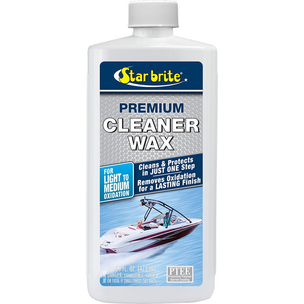 Star brite Premium Cleaner Wax OneStep 16 oz 89616