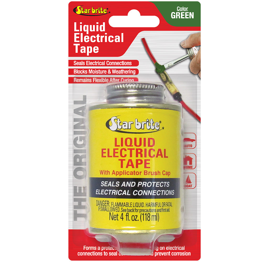 Star brite Liquid Electrical Tape Green 4 oz 84106