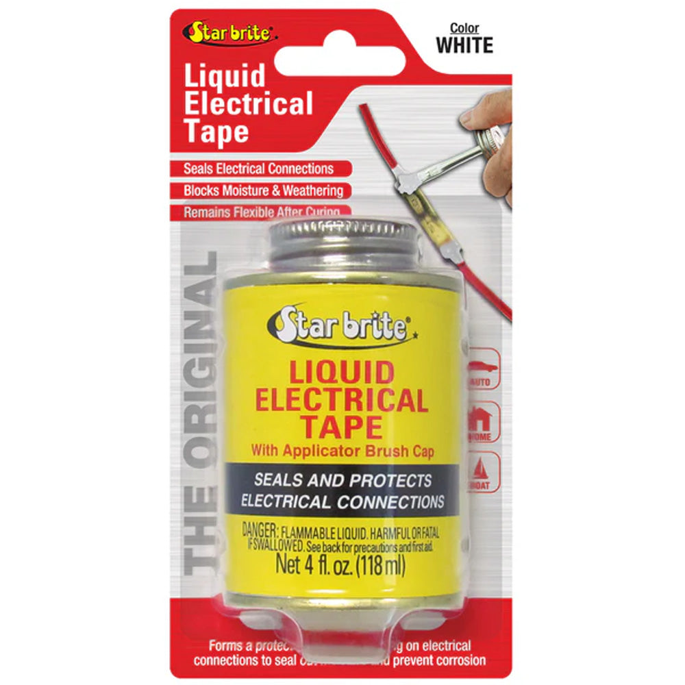 Star brite Liquid Electrical Tape White 4 oz 84107