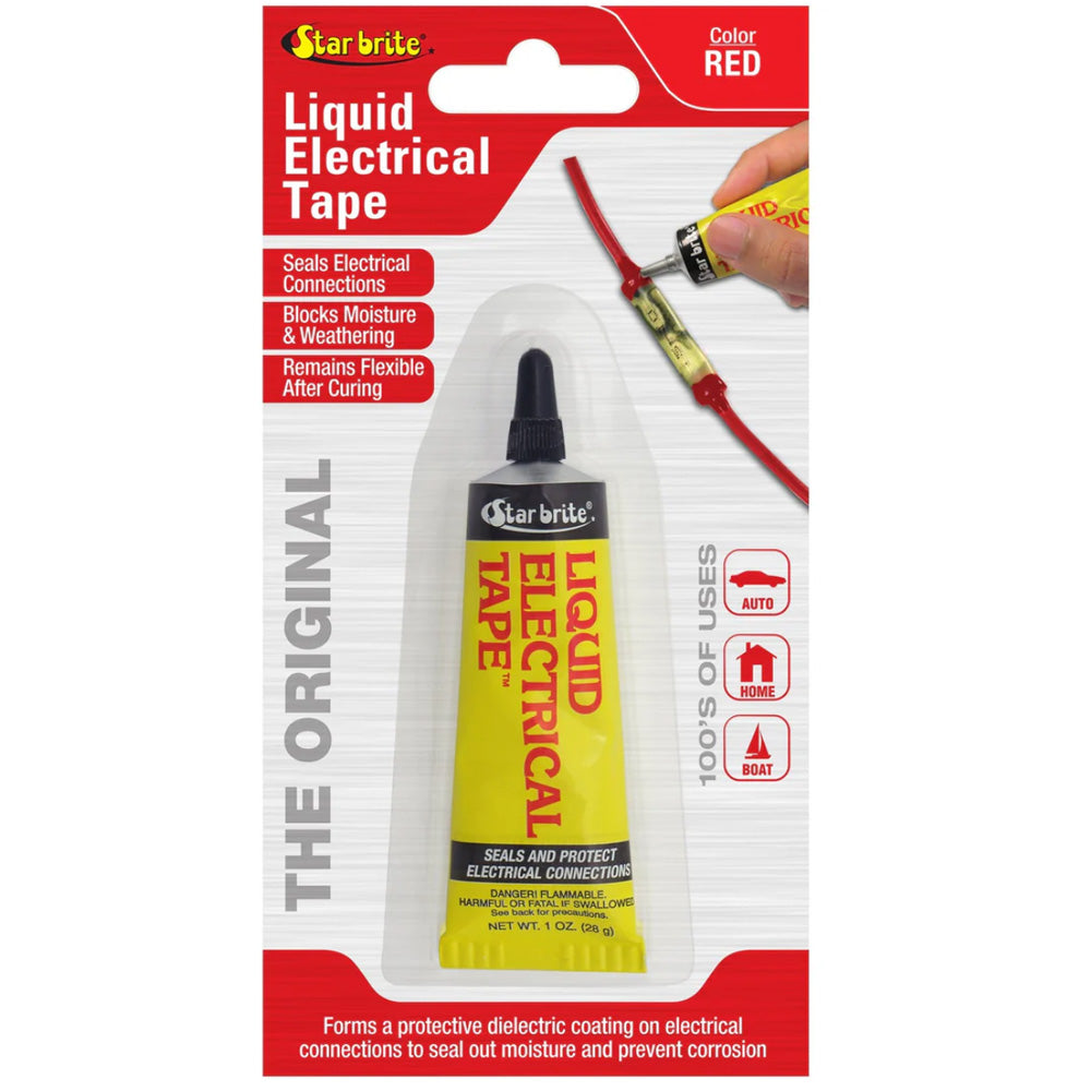 Star brite Liquid Electrical Tape Red 1 oz 84155