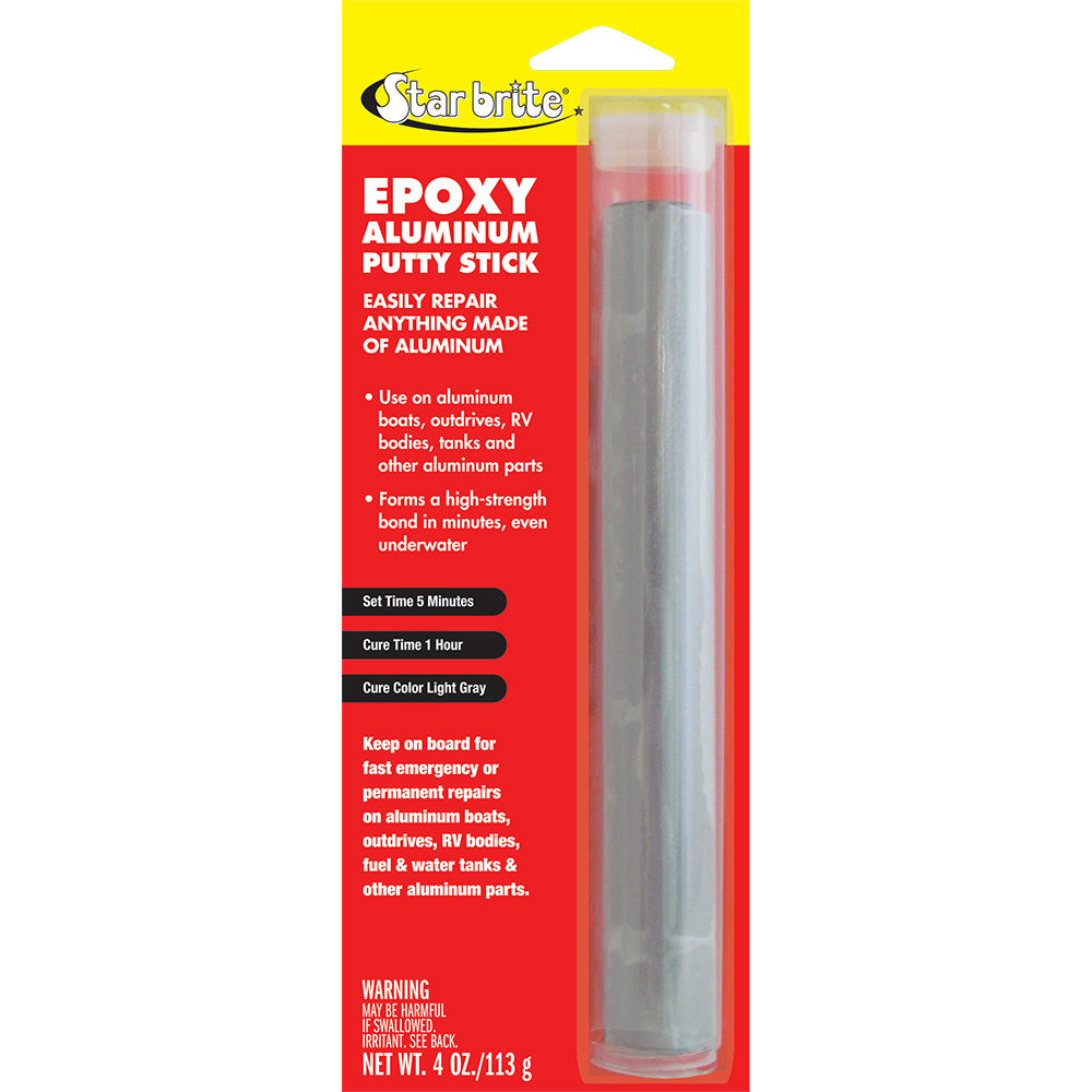 Star brite Epoxy Aluminum Putty Stick 4 oz 87004