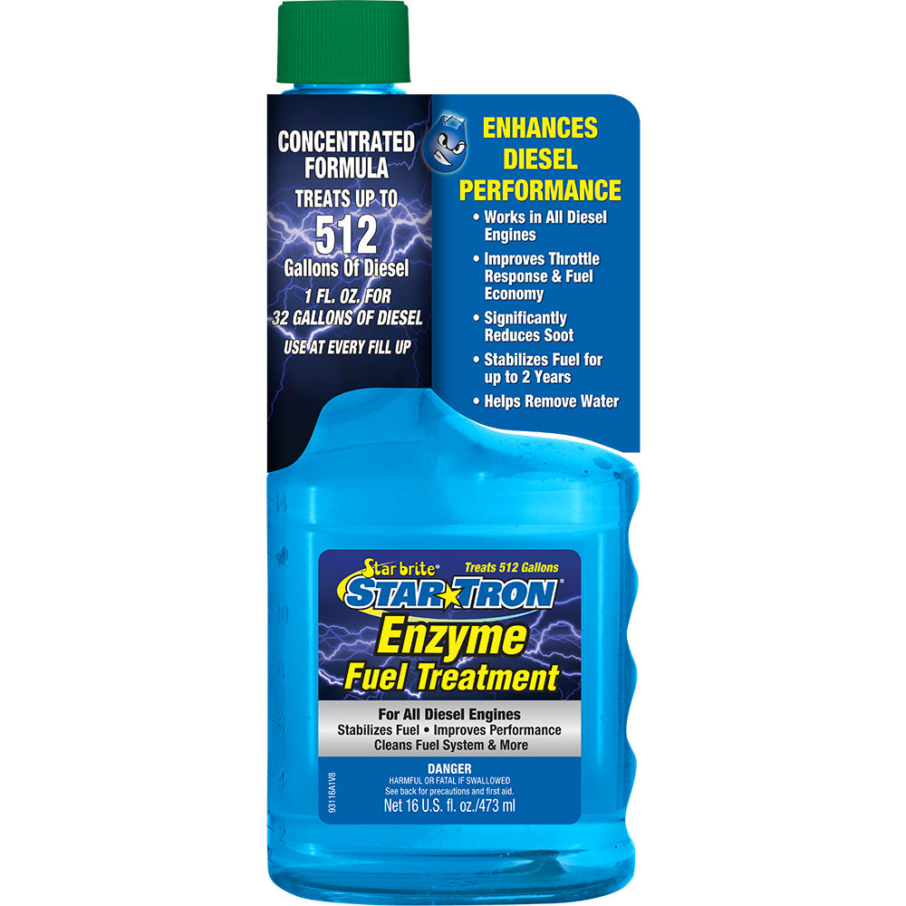 Star brite StarTron Diesel Enzyme Fuel Treatment 16 oz 93116