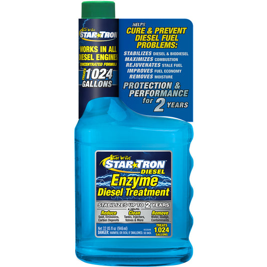 Star Brite StarTron Diesel Enzyme Fuel Treatment 32 oz 93132