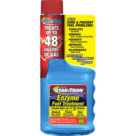 Star brite StarTron Enzyme Fuel Treatment Small Engine Formula 8 oz 14308