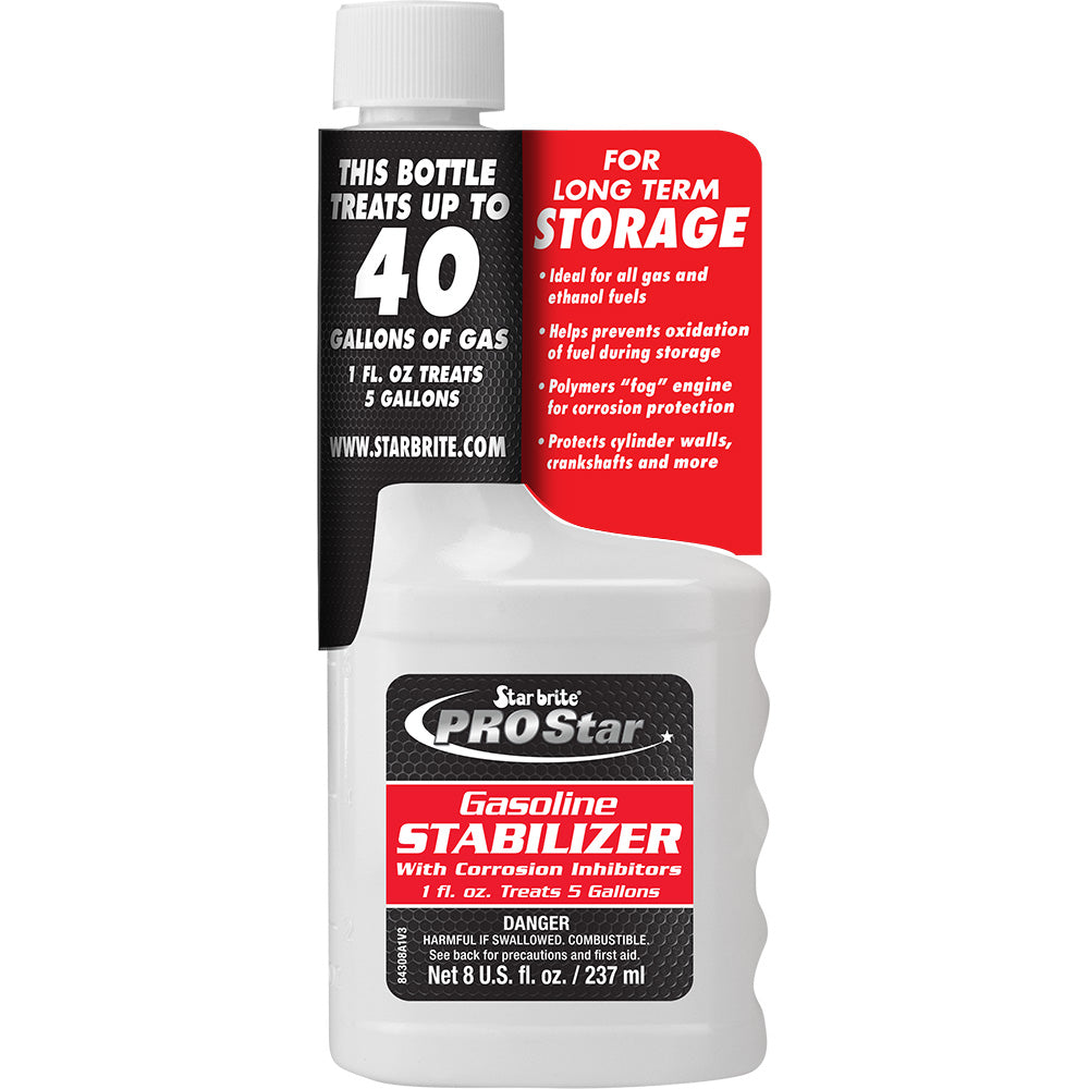 Star brite PRO Star Gas Stabilizer wCorrosion Inhibitors 8 oz 84308