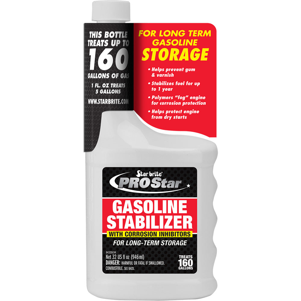 Star brite PRO Star Gas Stabilizer wCorrosion Inhibitors 32 oz 84332