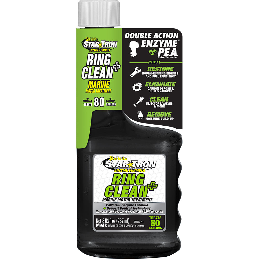 Star brite StarTron Ring Clean Fuel Injector Cleaner 8 oz 95608