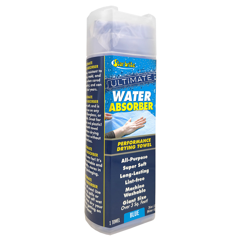 Star brite Ultimate Water Absorber Performance Drying Towel Blue 42046
