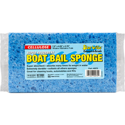Star brite Super Absorbent Cellulose Bail Sponge XL 75 x 425 x 275 40075