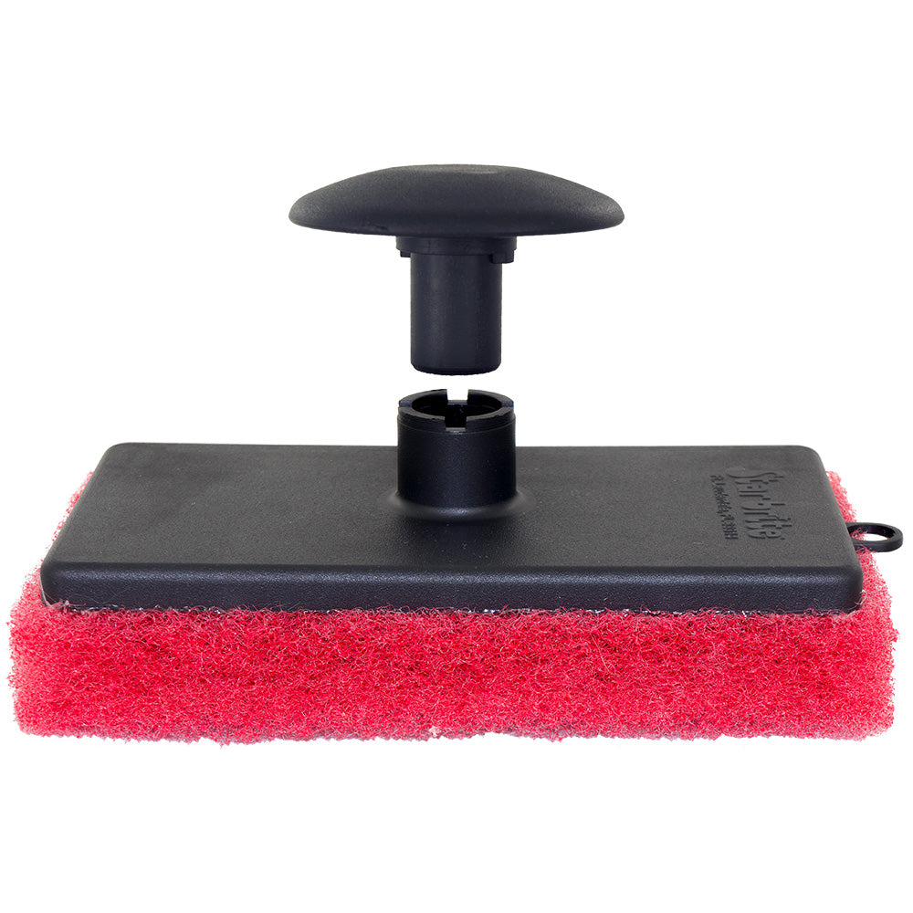 Star brite AllPurpose Medium Red Scrubber Pad Ergonomic Handle 40021