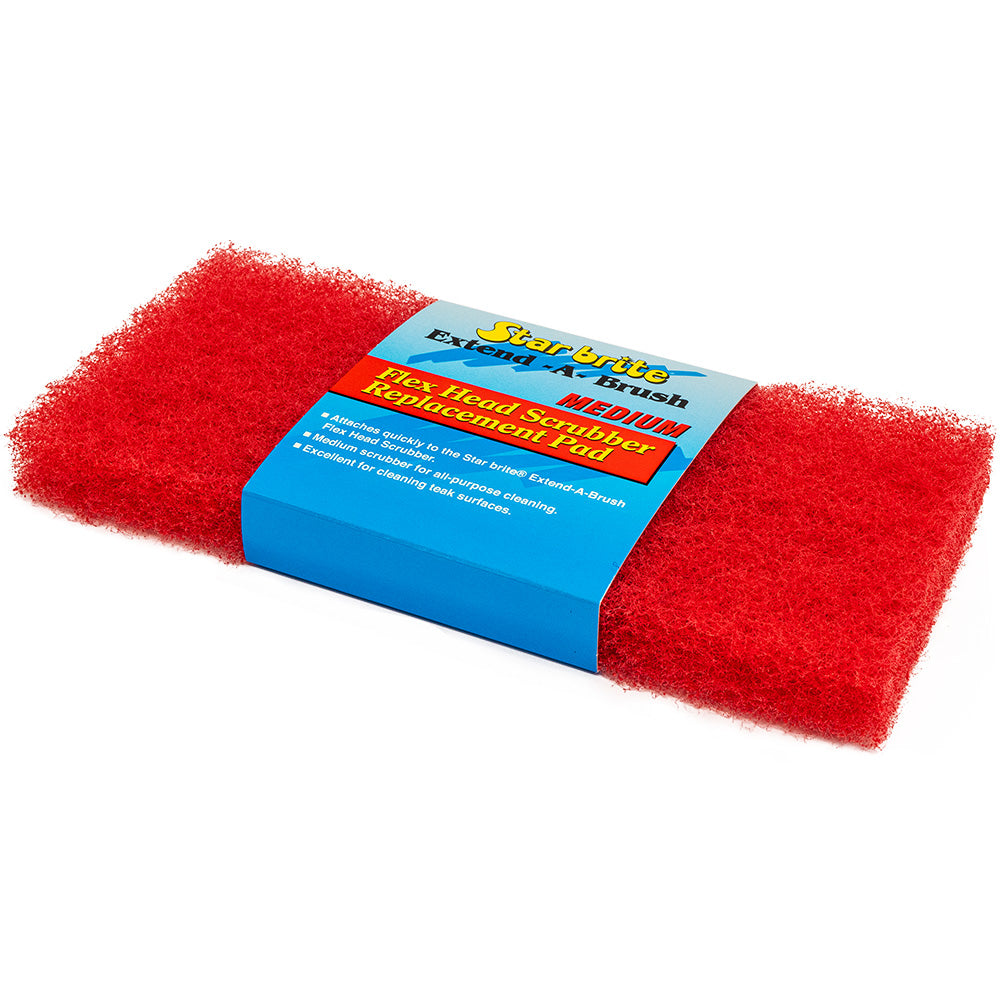 Star brite Large Scrub Red Pad Medium Texture 40126