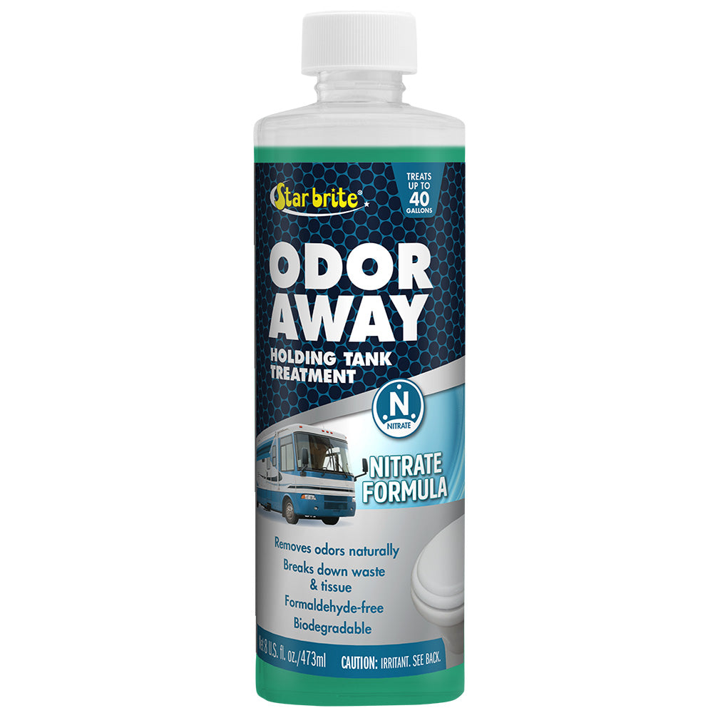 Star brite Odor Away Holding Tank Treatment Nitrate Formula 8 oz 4Pack 76308