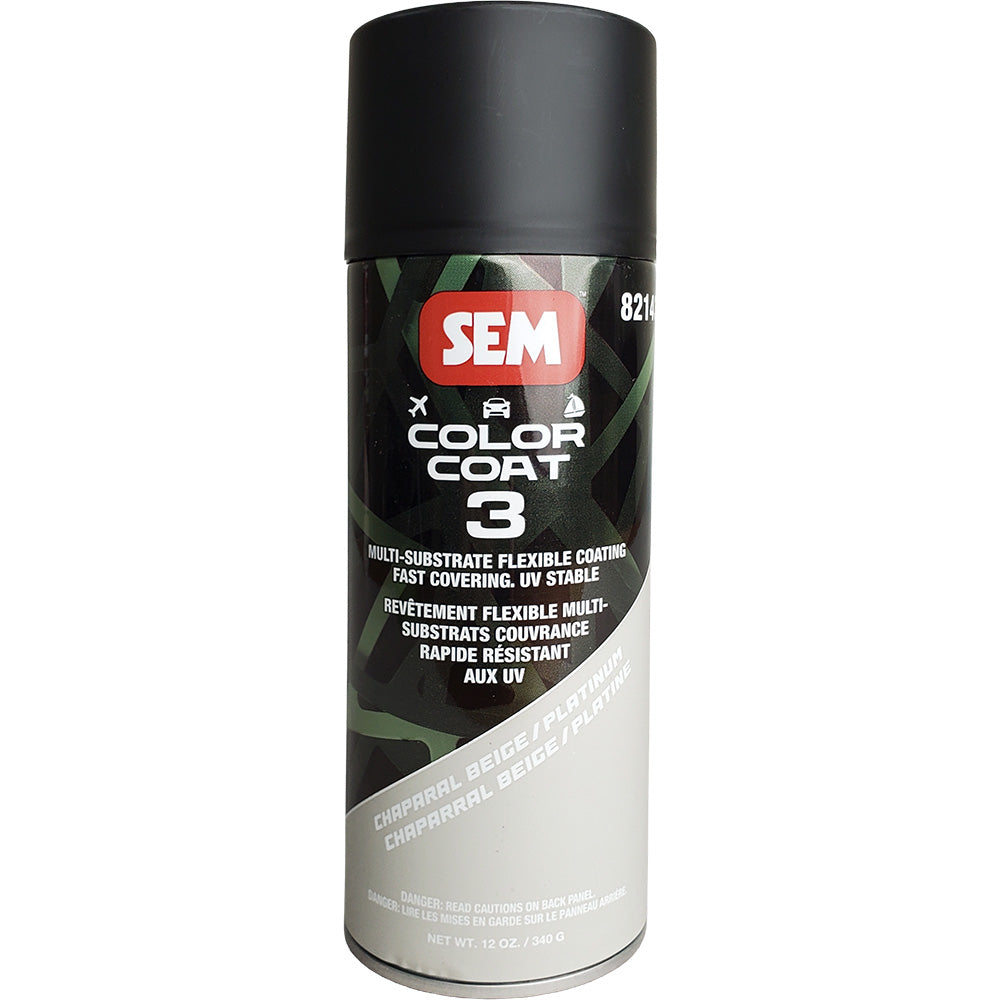 SEM Color Coat 3 Chaparal BeigePlatinum 12 oz 82143
